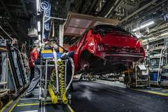 Toyota Yaris výroba továrna Kolín