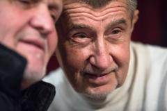 Andrej Babiš na besedě v Mladé Boleslavi před prezidentskými volbami, mýting, kampaň, ANO