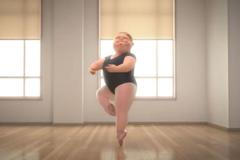 Obézní baletka od Disney? I někdo takový se může s radostí hýbat, říká psycholožka