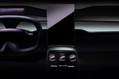 Škoda Vision 7S interiér