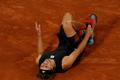 FILE PHOTO: Alexander Zverev reacts after sustaining an injury at French Open