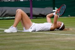 Marie Bouzková, Wimbledon 2022