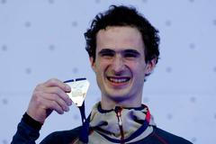 lezení, ME 2022, obtížnost, Adam Ondra