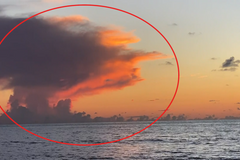 Tento kameraman zachytil mrak, o kterém tvrdí, že vypadá jako bývalý americký prezident Donald Trump