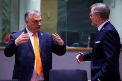 Viktor Orbán a Petr Fiala.