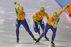 Finále SP v rychlobruslení 2013, Heerenveen: nizozemský tým