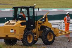 Traktor pořadatelů ve VC Japonska F1 2022