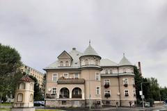 Sušice, vilová čtvrť, vycházka po vilách