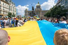 Pochod Děkujeme Češi, Ukrajinci, uprchlíci, Ukrajina