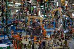 Nissan továrna Rusko Petrohrad