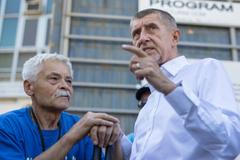 Andrej Babiš, meeting Břeclav, obytňák, karavan, kampaň