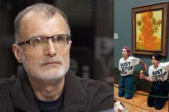 Útoky aktivistů na obrazy? Schválně vybíráme ty chráněné sklem. Nechceme nic zničit