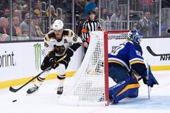 NHL: St. Louis Blues at Boston Bruins
