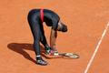 Serena Williams gesto