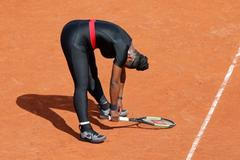 Serena Williams gesto