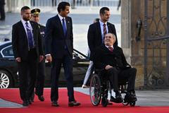 prezident zeman katarský emír Tamim bin Hamad Sání