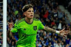 Alejandro Garnacho, Real Sociedad - Manchester United