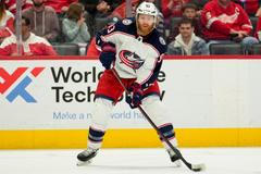 NHL Columbus Blue Jackets Jakub Voráček