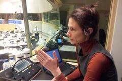 Tlumočnice Věra Poledníková.