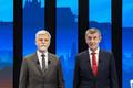 Debata Andrej Babiš a Petr Pavel na televizi Prima