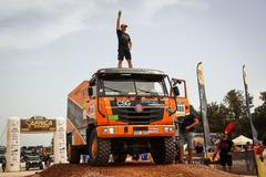 Tomášek Tomeček během Africa Eco Race 2022