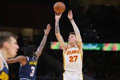 basketbal, NBA, Atlanta Hawks - Denver Nuggets, Vít Krejčí