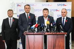 Tomio Okamura, Tisková konference SPD, poslanecká sněmovna