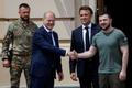 ukrajina macron draghi scholz zelenskyj