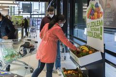 Bedýnky s jídlem Lidl