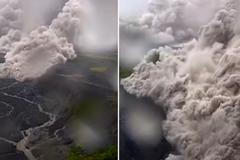 „Láva je proti tomu sranda.“ Kamera stihla nahrát jeden z nejničivějších sopečných jevů