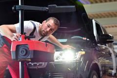 Světlomety oslnění seřízení