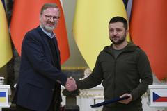 Petr Fiala, Volodymyr Zelenskyj