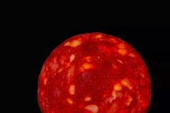 Kolečko salámu vypadá jako Proxima Centauri, Etienne KLEIN