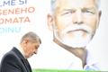 Andrej Babiš, Petr Pavel, billboard, volby