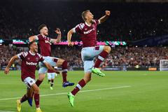 West Ham - Tottenham (Fornals, Rice, Souček)