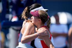 US Open 2022, 2. den (Linda Fruhvirtová)