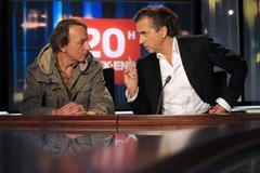 Michel Houellebecq, Bernard-Henri Lévy, 2008