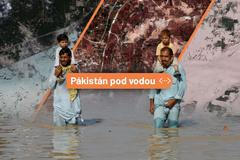 srovnávačka - Pákistán - povodně