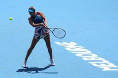 Linda Fruhvirtová na Australian Open 2023