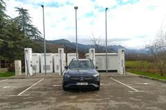 Mercedes EQB Chorvatsko nabíječky