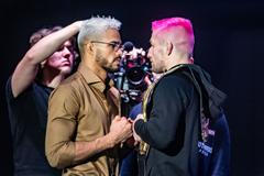 Oktagon 37 v Ostravě, tisková konference: Kaik Brito a David Kozma