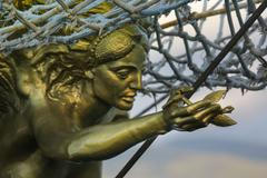 Loď, příď, socha, ilustrační