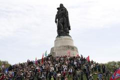 Treptowský park, Berlín, 2015