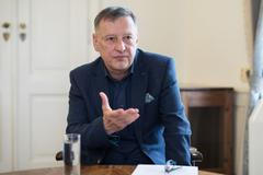 Vladimír Balaš, ministr školství, portrét