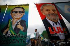 brazílie prezidentské volby jair bolsonaro Luiz Inacio Lula da Silva