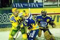 Vsetín proti Zlínu ve finále hokejové extraligy 1999