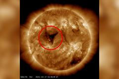 Na Slunci se objevila druhá obří díra a žene k Zemi rychlý sluneční vítr