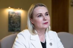 Ministryně obrany Jana Černochová při rozhovoru