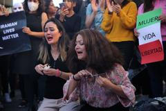 protest proti íránské vládě