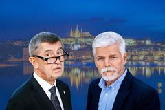 Prezidentské volby 2023 - poutak - Babiš, Pavel